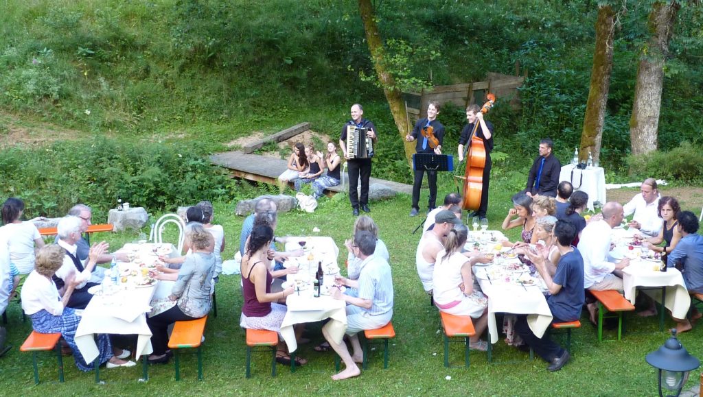 Gartenparty im Schwarzwald